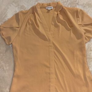 Calvin Klein Women's Light Brown Blouse